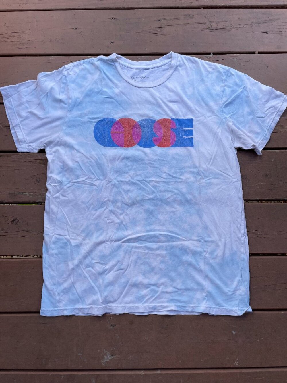 Goose The Band Logo Tee - Made in the USA - Size L